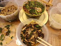 青椒干子肉丝干拌面-高邮面馆(明瓦廊店)
