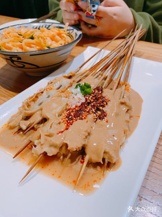 福苗小骆驼烧烤(中关村店)麻酱涮牛肚图片 - 第13张