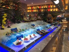 自助取餐区-锤头鲨毛肚海鲜烤肉自助餐厅(国购广场店)