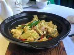 干锅有机花菜-山顶顶概念四川菜(黄埔大道店)