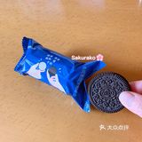 上周六我从外面到家，家里茶几上多了盒奥利奥饼干