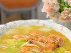 胶东白菜炖虾-来之顺海鲜菜馆·青岛菜·始于1993(栈桥店)