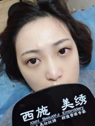 -西施无菌半永久纹绣眉眼影唇轻增发纹发际线