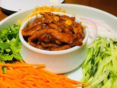 招牌京酱肉丝-额娘·春饼烤鸭(华北七楼创始店)