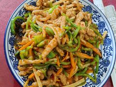 鱼香肉丝-北大地皖峰饭馆