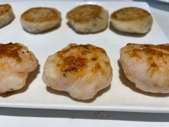 煎莲藕饼拼煎虾饼-花城苑广府菜(侨鑫店)