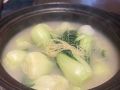 姜汁鱼汤煮奶白菜-元古雲境(太古里店)