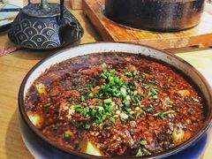 水煮肉片-胡马八破·川菜小馆(高新万达店)