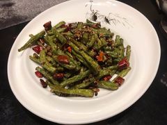 干煸四季豆-蒙古人烤羊大师·绿野餐厅(工农大路店)