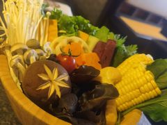 蔬菜拼盘小份-湊湊火锅·茶憩(和平大悦城店)
