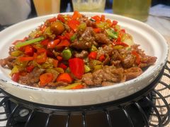 小炒黄牛肉-云梦庭·剁椒鱼头(银泰中心in99店)