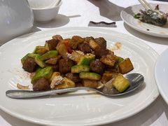 黑椒珍菌牛柳粒-湛江菜.江南首席(昆山店)