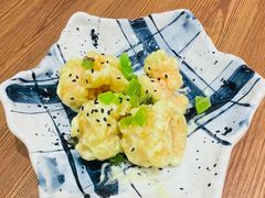 山葵虾丹鲜虾球-广州天河合景福朋喜来登酒店 · 聚味轩中餐厅