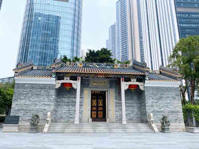 大涌大王古庙-"在深圳市这一个物价地价都如此高的地方,很.