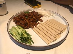 京酱肉丝-北平楼·烤鸭·北京菜(牡丹园店)