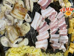 烤猪五花肉-海花锅盖烧烤店(怡馨家园店)