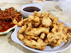 炸蘑菇-满口香饭店