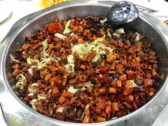 炝锅巴沙鱼-清真·锦翔炝锅鱼(明德门店)