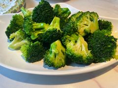 清炒西兰花-荔粥记潮汕砂锅粥(太湖路店)
