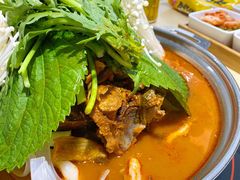 辣白菜脊骨火锅-韩香福脊骨汤锅(上杭路店)