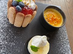 蓝莓夏洛特蛋糕-冬日咖啡