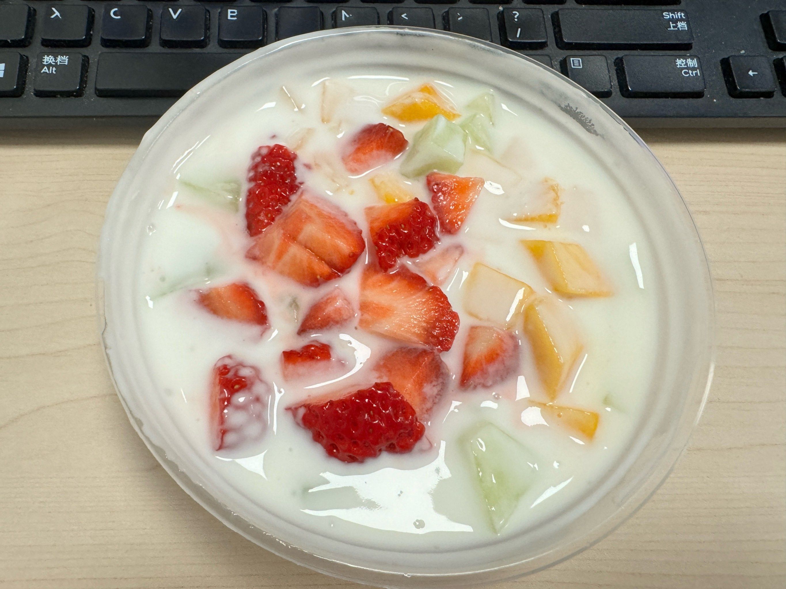 🍎 经常会点切果家的水果捞,尤其对于减脂时期,不仅可以补充维生素