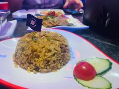 藤椒牛肉炒饭-秦炉烤肉(财富中心店)