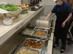 自助取餐区-鹈鹕素食餐厅自助餐部(正阳街店)