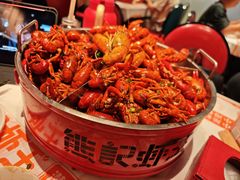 百虾闹天宫中青拼盘-熊记虾王·蓝龙虾(东晓南店)