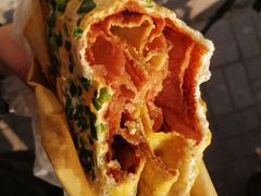 招牌双蛋煎饼-大华煎饼(交道口北剪子巷店)