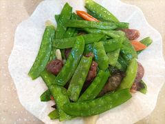 荷兰豆炒腊味-九龙湾茶餐厅(东门店)