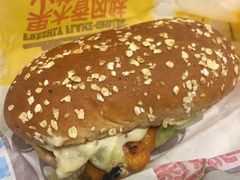 果木香风味火烤鸡腿堡-汉堡王(新城吾悦广场店)