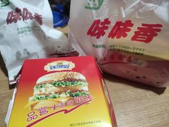 麦辣鸡腿堡-味味香(团结湖店)