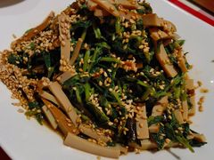 炝拌枸杞芽-西贝莜面村(万象天地店)