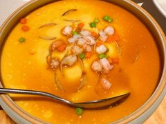 虾仁蒸蛋-钱塘花园·宁波菜