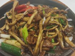 铁板茶树菇-光明邨大酒家(淮海路店)