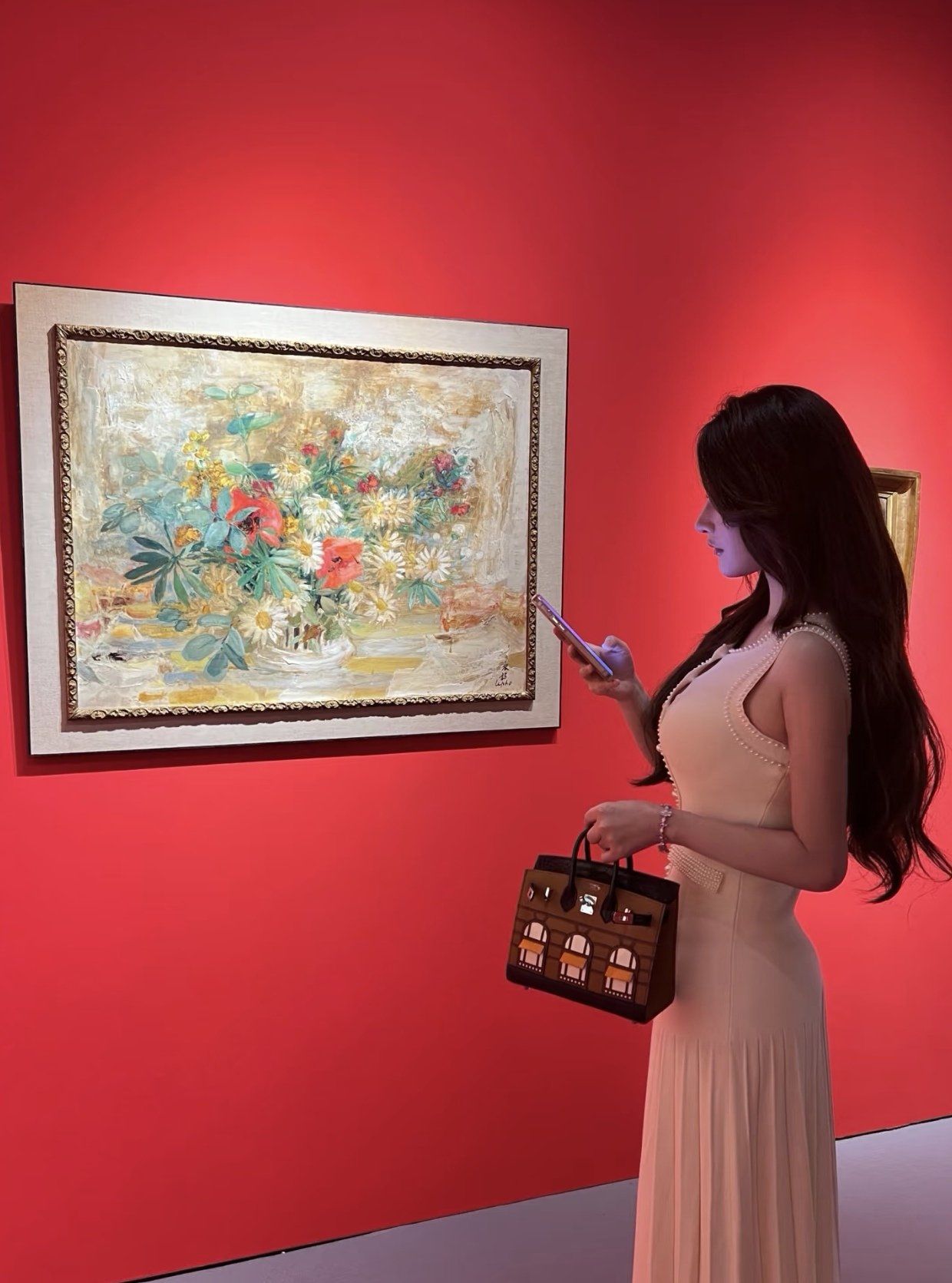 南京方圆画室定期组织学生一起参观美术画展