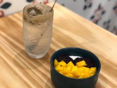 芒果椰汁黑糯米-小团圆糖水铺(襄阳南路店)