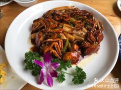 -七的湖·晚芳亭·阳澄湖农家菜·大闸蟹(莲花岛店)