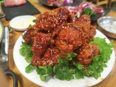 韩国炸鸡甜辣-炭恋火炉烤肉(凌云一街坊店)