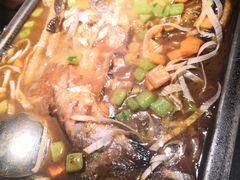酱香烤鱼-探鱼·鲜青椒爽麻烤鱼(北京路天河城店)