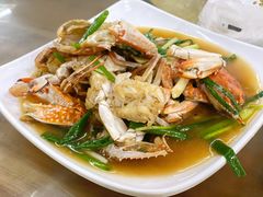 姜葱炒花蟹-明记海鲜大排档(巽寮湾店)