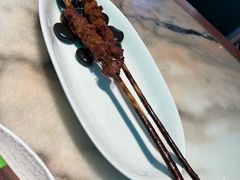 新疆红柳枝羊肉串-桂满陇·杭州小馆(巴黎春天浦建店)