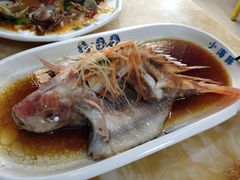 清蒸红宝石鱼-小海豚•老字号海鲜餐厅(天涯店)