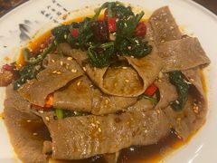 菠菜橡子粉-老兰家传统烧烤炒菜泡馍(小南门店)