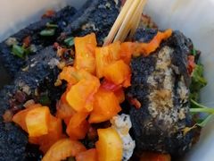 臭豆腐-鱿鱼爱上铁板