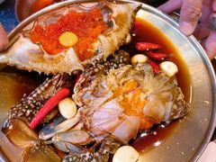 -草家酱蟹炭火烤肉店(珲春南路一店)