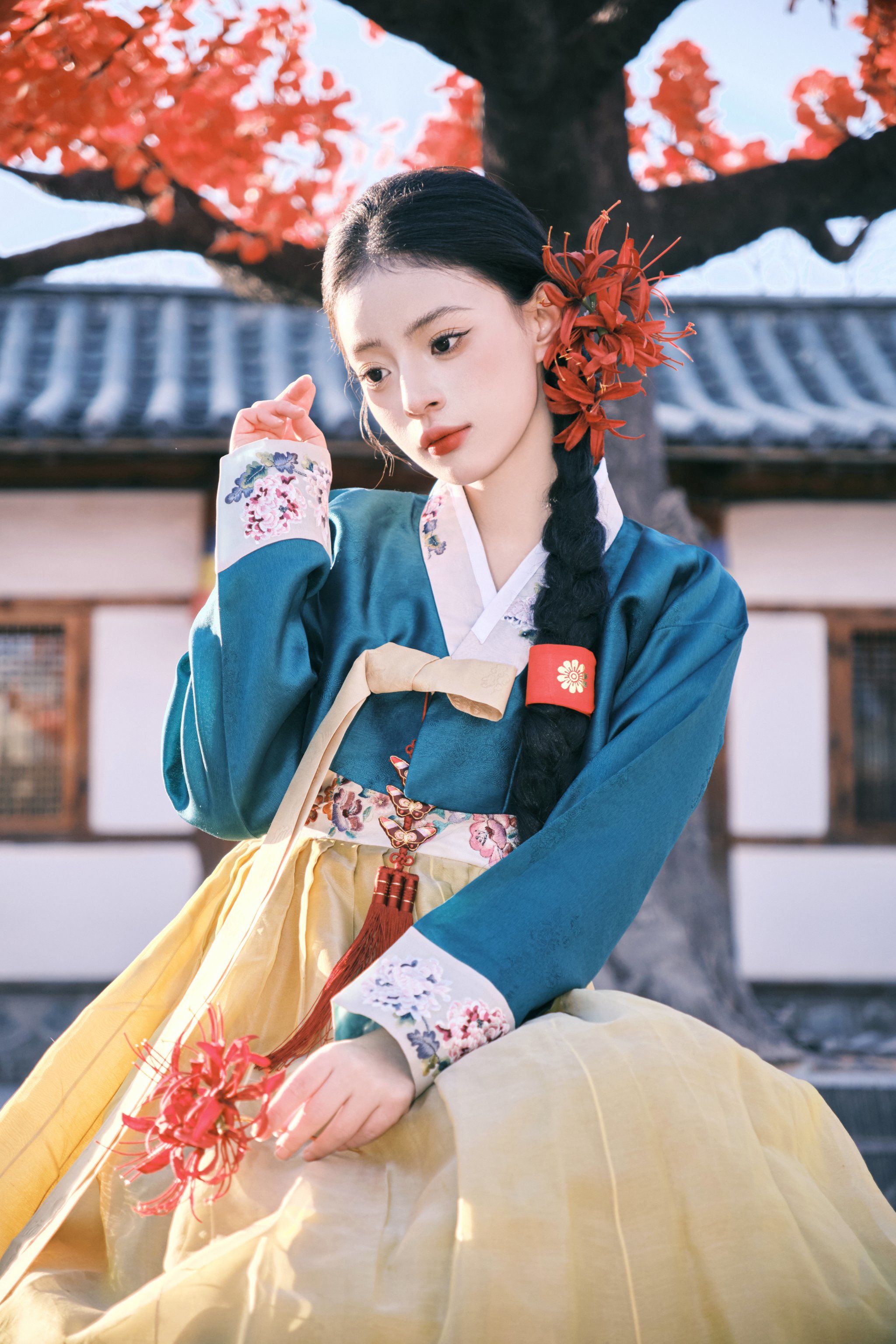 传统朝鲜服,也太好看了吧!真的不会审美疲劳!