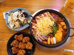 芝士年糕火锅-麻麻桃韩式料理(百盛B馆店)