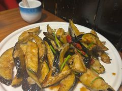 风味茄子-晚归月亮湾私家菜(临邑路店)